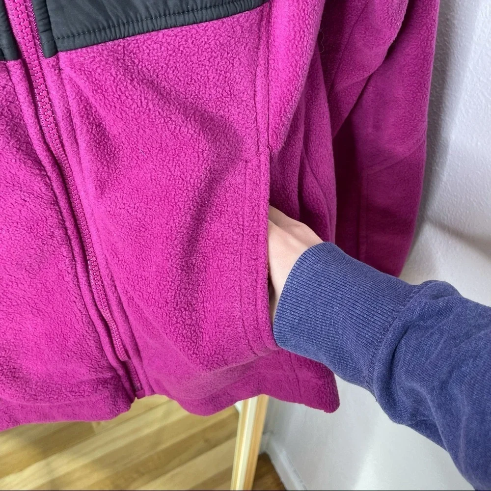 Columbia magenta pink interchange fleece zip up jacket - Picture 2 of 10
